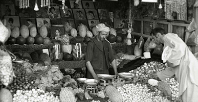 果物売りの店舗