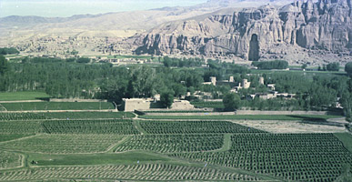 バーミアン遠景