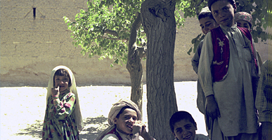 カーブルから４０キロ南の村