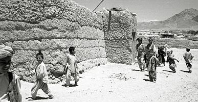 カーブルから４０キロ南の村