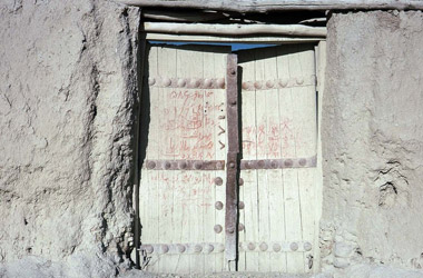 ガルエの出入口の扉の画像