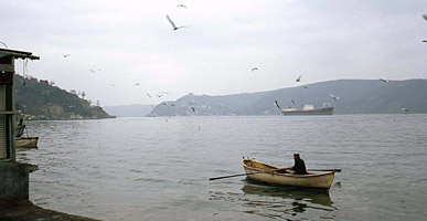 サルイェルからアジア側を望む