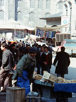 ヘイゼルナッツ売り