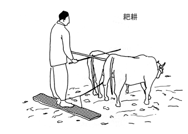 〈マーレ〉による砕土・整地作業