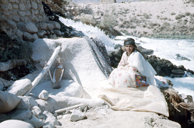 ダムの水力を利用した製粉の画像