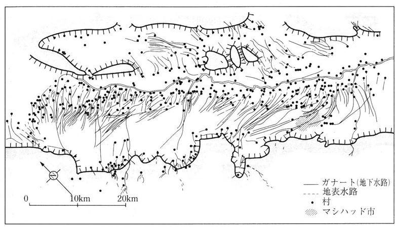 マシハッド地方のオアシスの画像